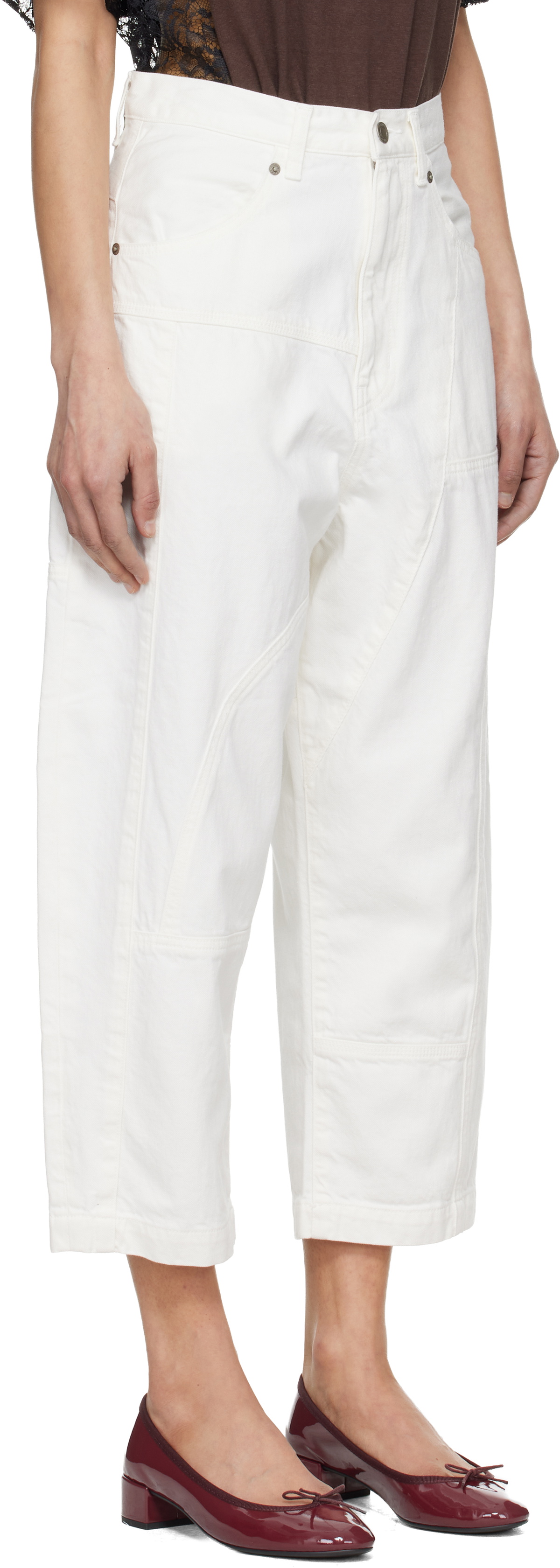 UNDERCOVER White UP1F1503-1 Jeans