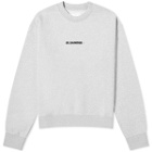 Jil Sander+ Women's Logo Sweatshirt in Powder Grey