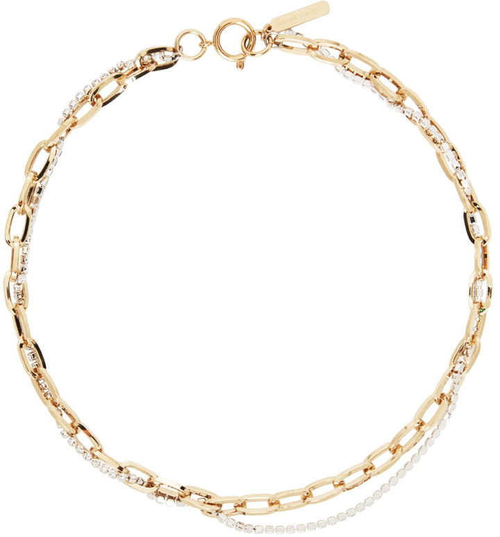 Photo: Justine Clenquet Silver & Gold Kristen Necklace