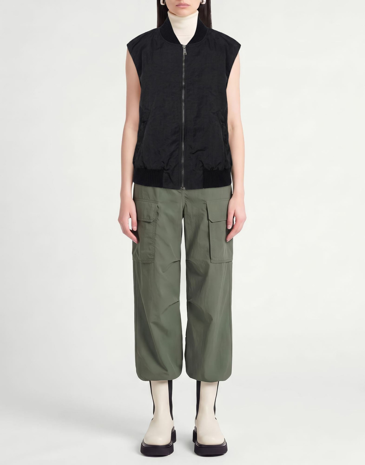Crossley Womens Vest in Black