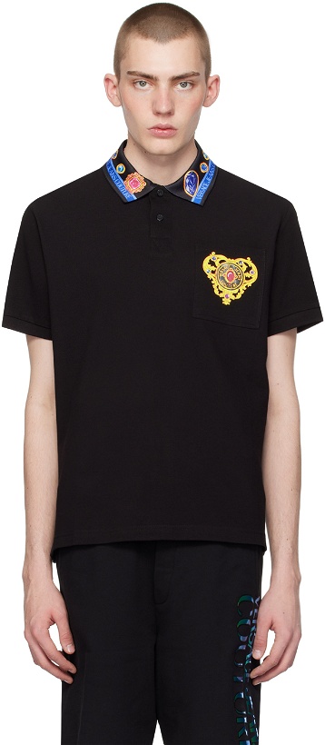 Photo: Versace Jeans Couture Black Heart Couture Polo