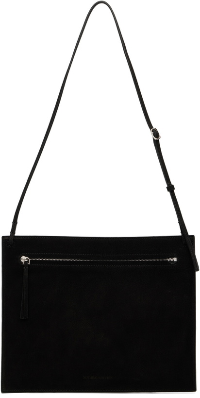 Photo: Nothing Written Black Neaf Nubuck Bag