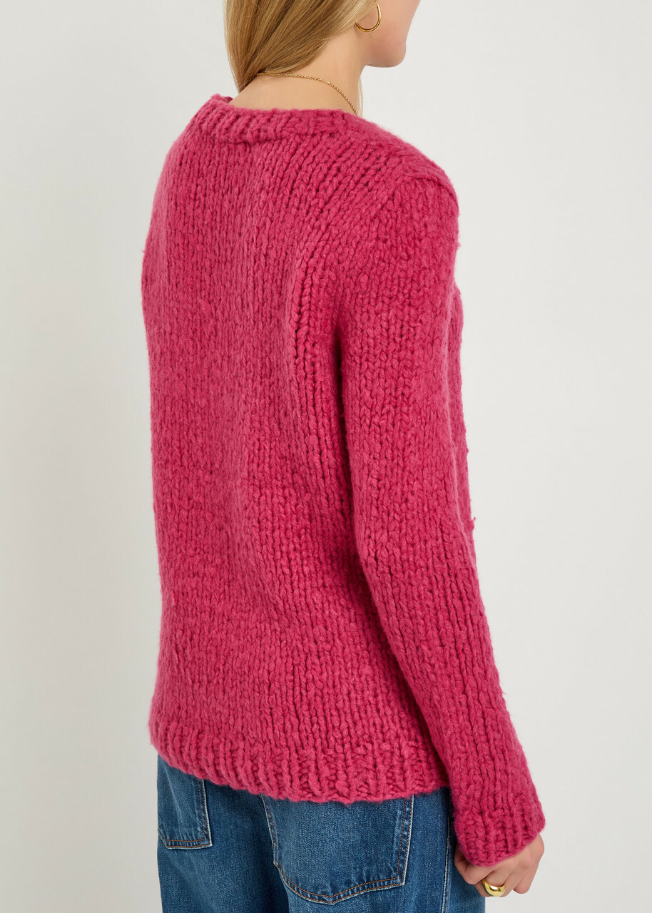 Gabriela Hearst Lawrence Cashmere Jumper Pink