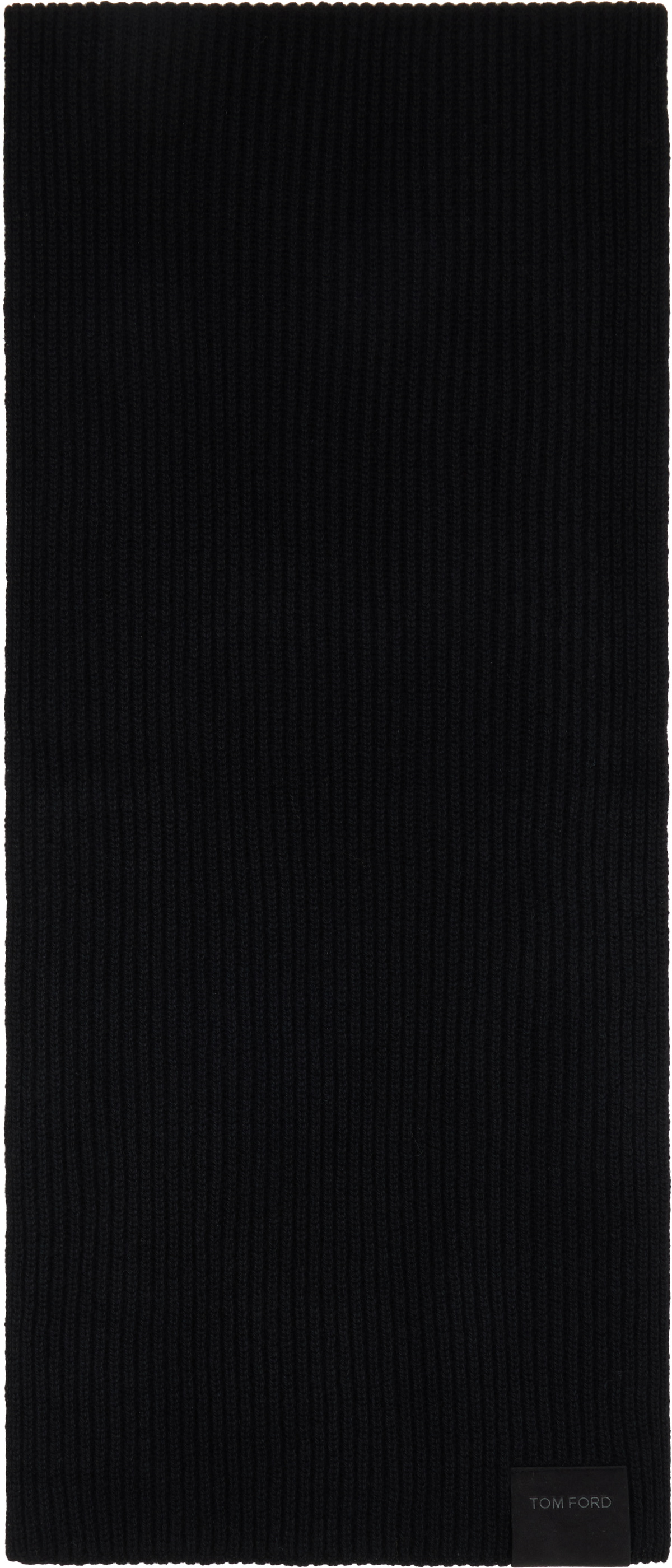 TOM FORD Black Cashmere Scarf