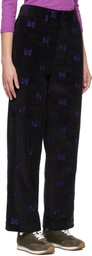NEEDLES Black Straight Trousers