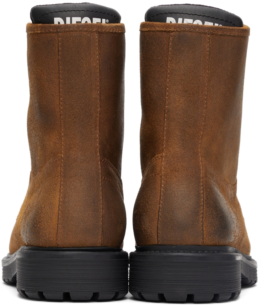 Diesel Brown D-Alabhama CB Boots Diesel