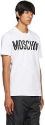 Moschino White & Black Logo T-Shirt