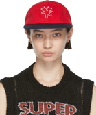 Marc Jacobs Heaven Red & Navy Demon Teddy Cap