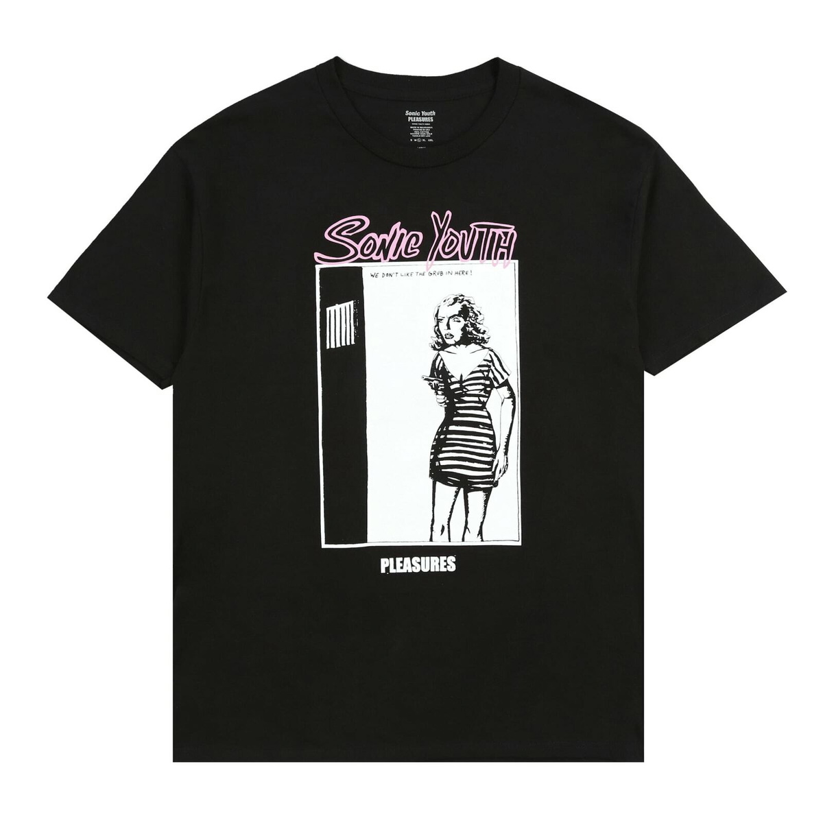 Pleasures Men's Darklands T-Shirt in Black PLEASURES
