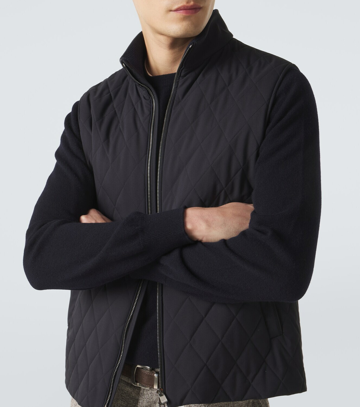 Agnona Quilted vest