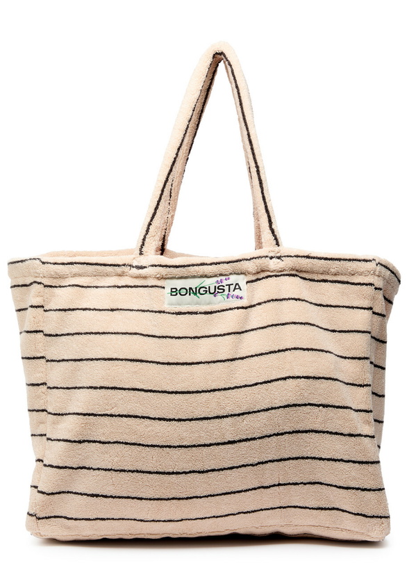 Photo: Bongusta Naram Weekend Striped Terry - Cream - One Size