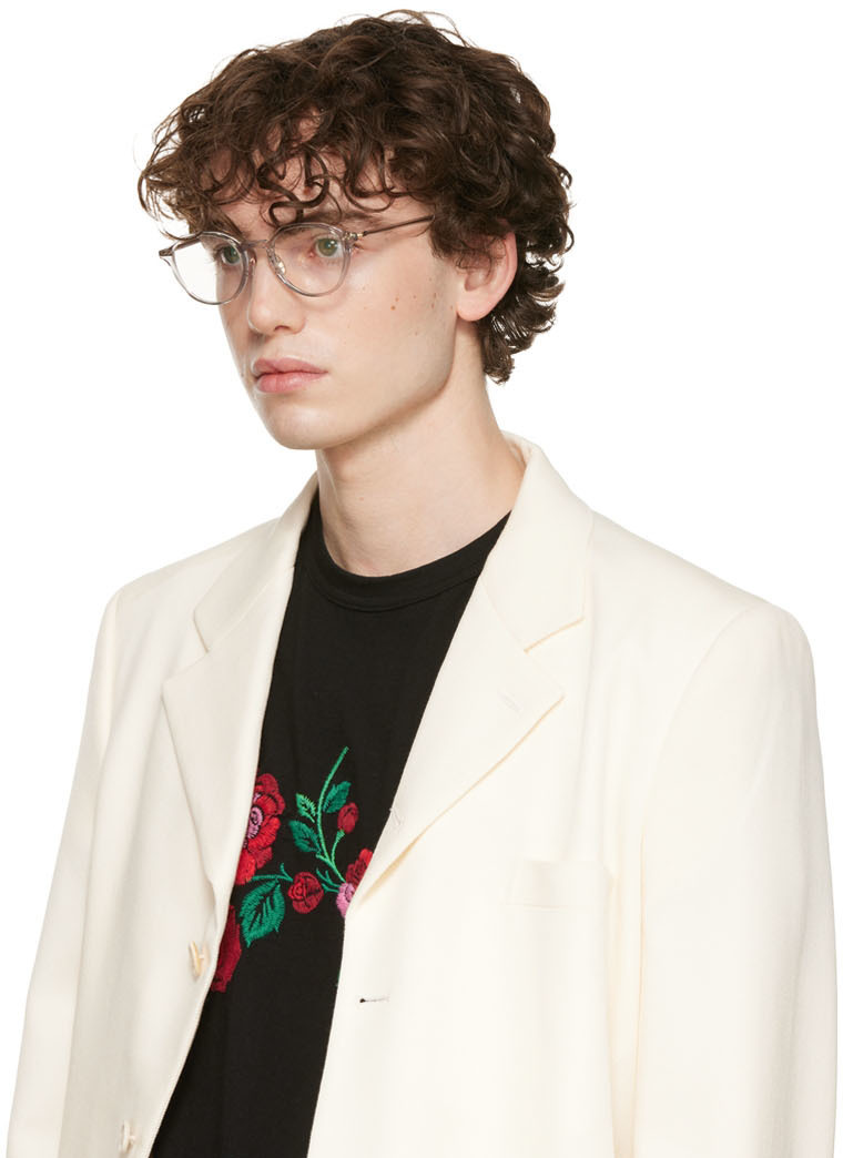 YUICHI TOYAMA.　Yamanoji SG Yuichi Toyama Transparent Yamanoji Glasses Yuichi Toyama