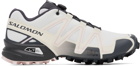 Salomon Gray & Black Speedcross 3 Sneakers