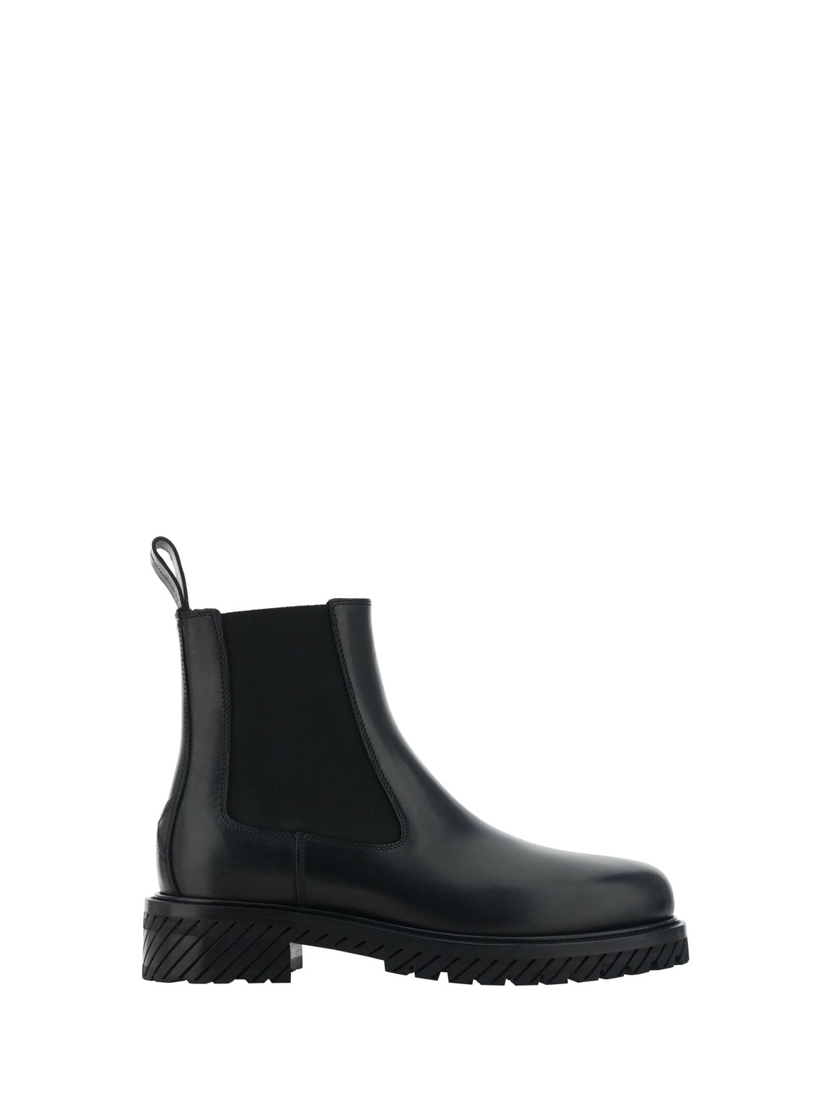 OFF WHITE ◇ Tractor Motor Chelsea Boots Tractor Motor Chelsea Boot in black | Off-White™ Official US