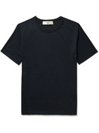 Séfr - Luca Cotton-Blend Jersey T-shirt - Blue