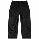 Neighborhood Men's Wide Cargo Pant in Black