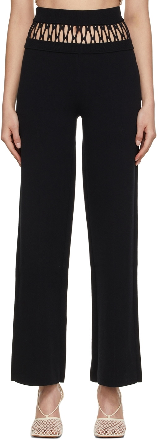 Photo: Dion Lee Black Mesh Trousers