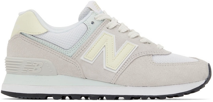 Photo: New Balance Taupe 574 Sneakers