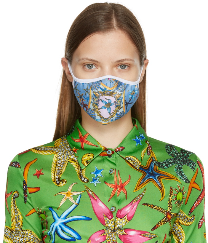 Photo: Versace Blue Trésor De La Mer Face Mask