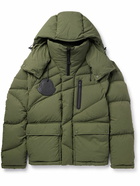 Moncler Genius - Pharrell Williams Logo-Appliquéd Quilted Shell Hooded Down Jacket - Green