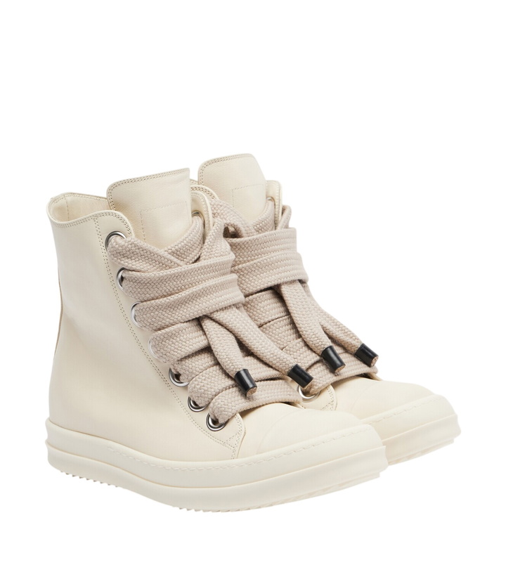 Photo: Rick Owens Jumbolace leather sneakers