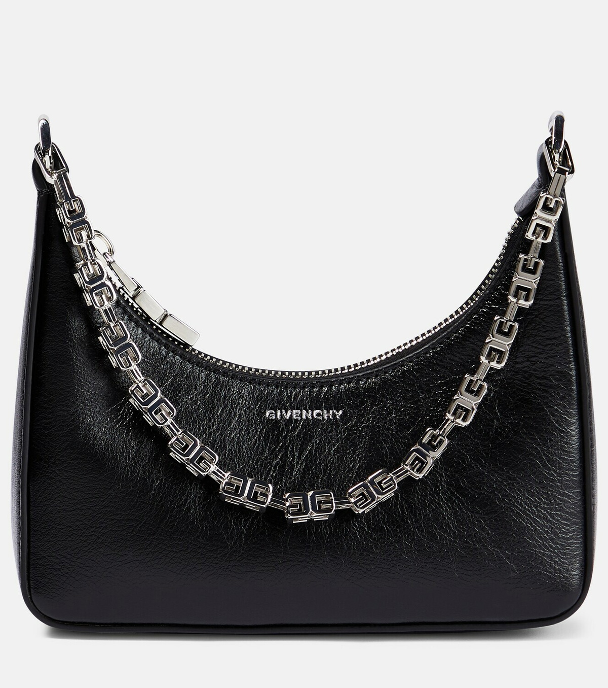 【GIVENCHY】MOON CUT OUT MINI BAG Givenchy Mini Moon Cut Out Bag In Leather And Chain | Saks