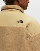 The North Face Platte High Pile Fleece 1/4 Zip Beige - Mens - Half Zips