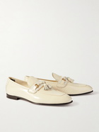 TOM FORD - Sean Patent-Leather Tasselled Loafers - White