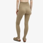 Fear of God ESSENTIALS Women's Waffle Leggings in Desert Sand