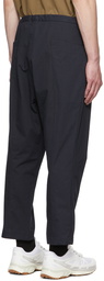 CCP Navy Loose Cropped Trousers