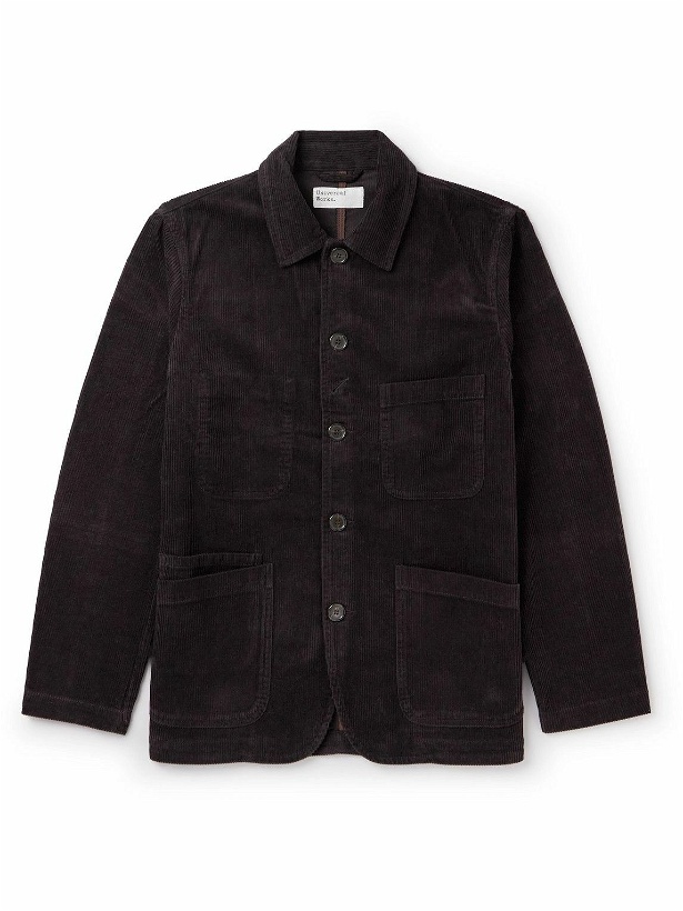 Photo: Universal Works - Bakers Cotton-Corduroy Field Jacket - Brown