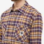 Polar Skate Co. Men's Flannel Shirt in Plum