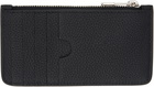 Balmain Black Leather Card Holder