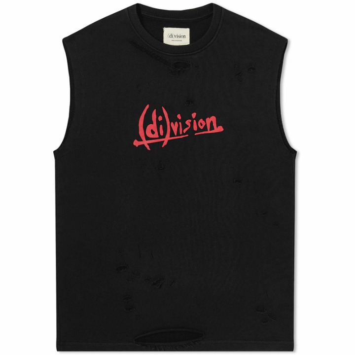 Photo: (di)vision Women's Distressed Tank Top in Black Beauty