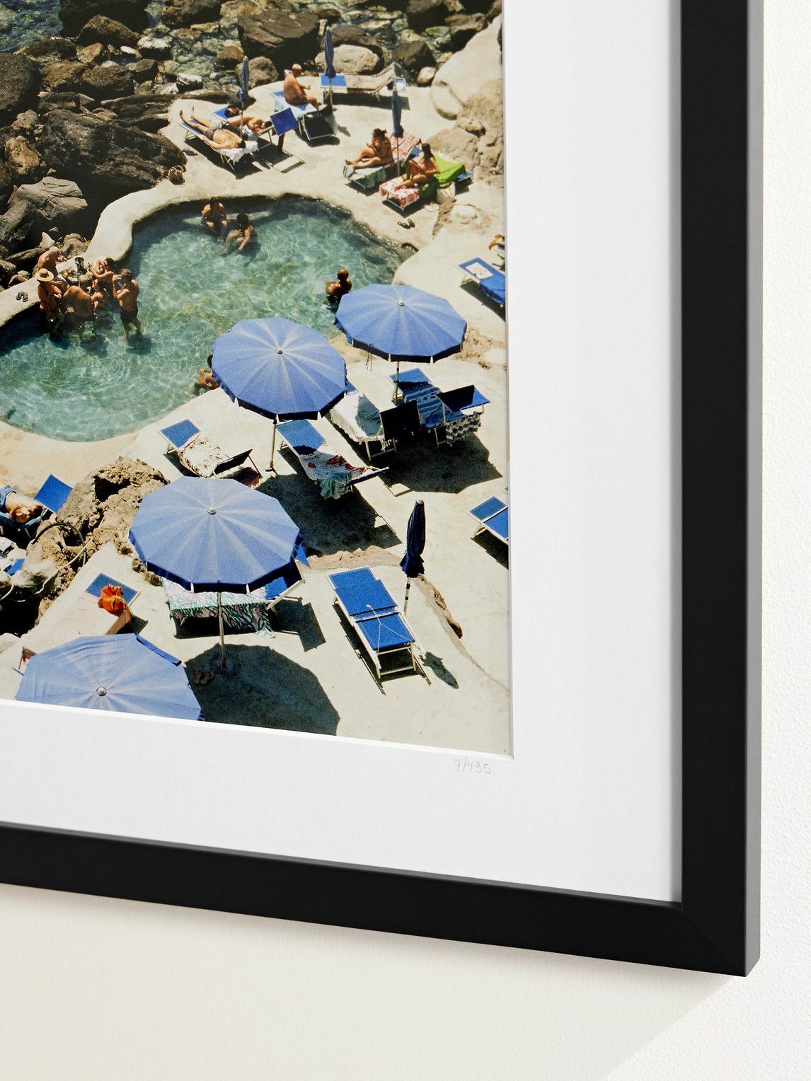 Sonic Editions - Framed 2021 The Pool Print, 16" x 20" Sonic Editions