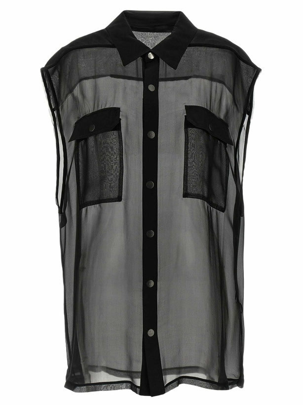 Photo: Rick Owens jumbo Sl Outershirt Shirt