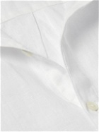 James Perse - Garment-Dyed Linen Shirt - White
