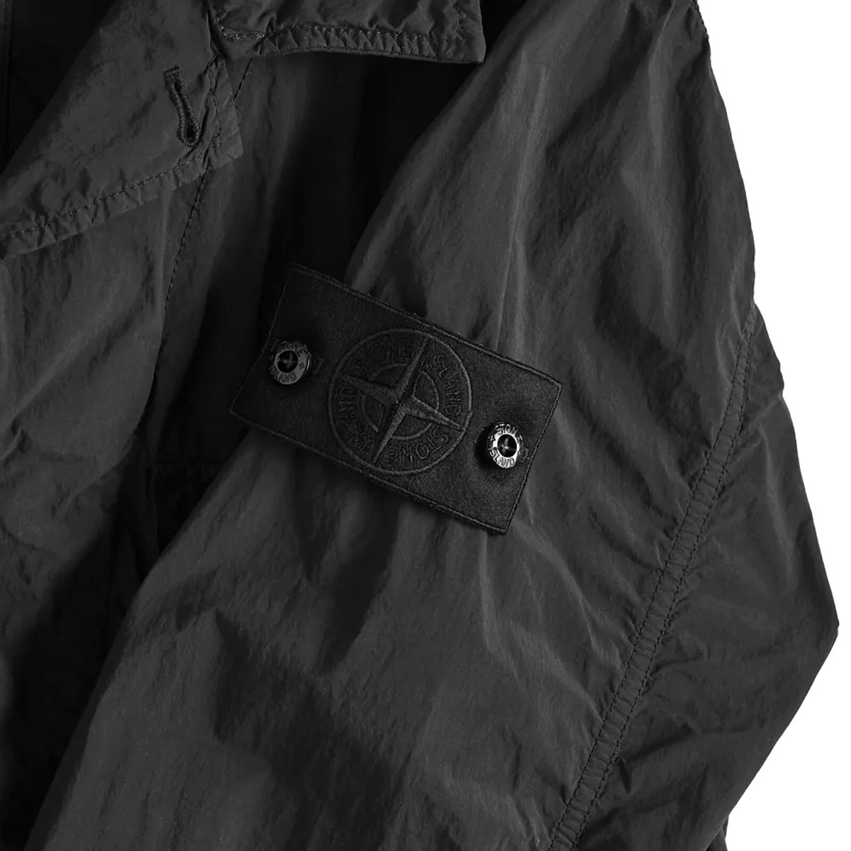 Stone Island Men's Ghost Piece Nylon Smerigliato Field Jacket in