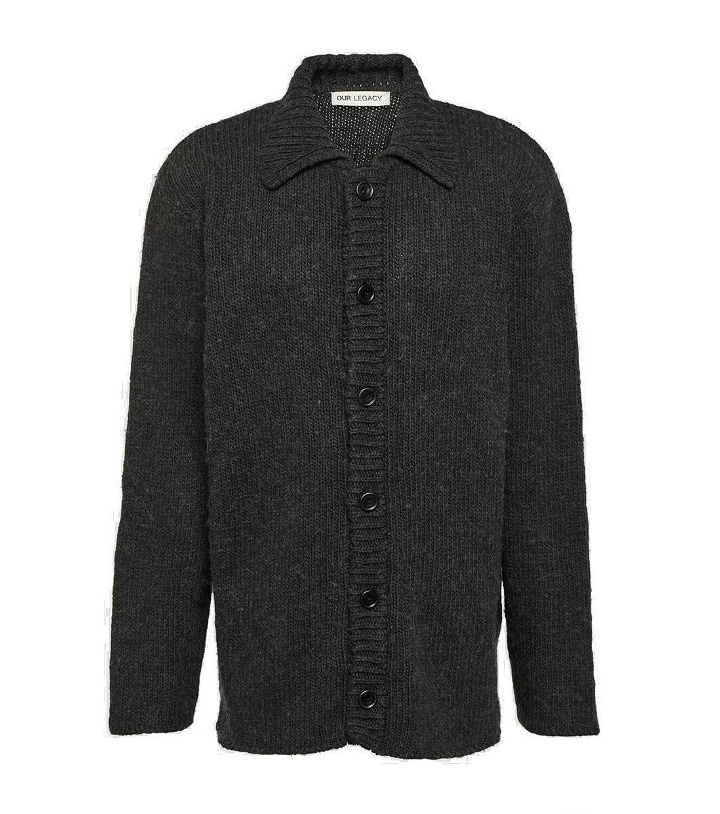 Photo: Our Legacy Ribbed-knit cardigan