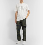 Billionaire Boys Club - Printed Cotton-Blend Cargo Trousers - Green