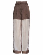 Peserico Womens Pants Dark in Brown