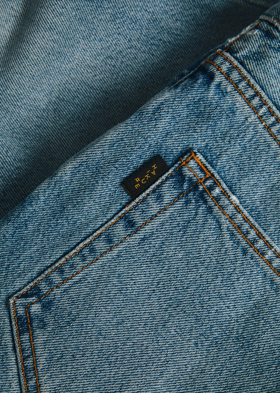 Haikure Bonnie Straight-leg Jeans Blue
