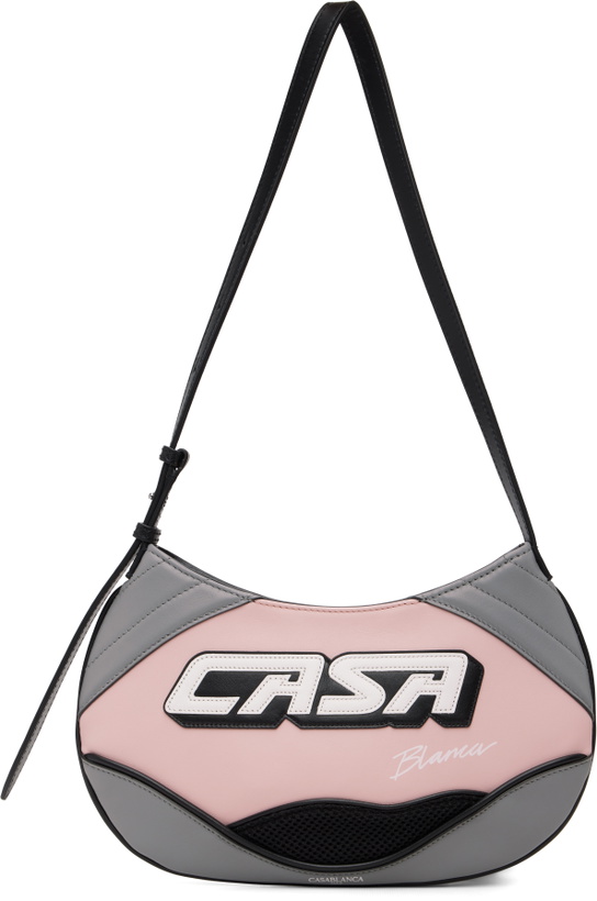 Photo: Casablanca Pink Slim Biker Bag
