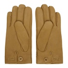 Lemaire Tan Deerskin Gloves