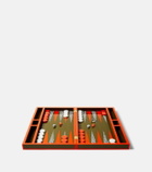 Jonathan Adler Leopard lacquered backgammon set