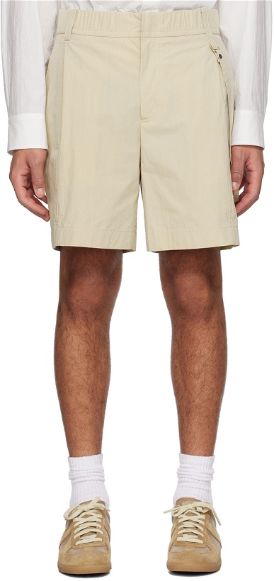 Photo: Solid Homme Beige Strap Shorts
