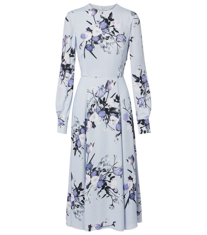 Photo: Erdem Floral midi dress