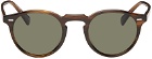 Oliver Peoples Tortoiseshell Gregory Peck Sunglasses