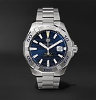 TAG Heuer - Aquaracer Automatic 43mm Steel Watch - Men - Blue