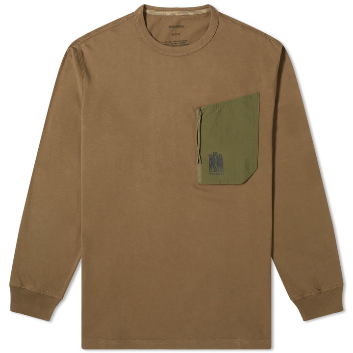 Photo: Maharishi Long Sleeve Tech Pocket Tee